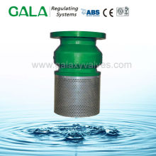 Flanged end water din cast iron foot valve design